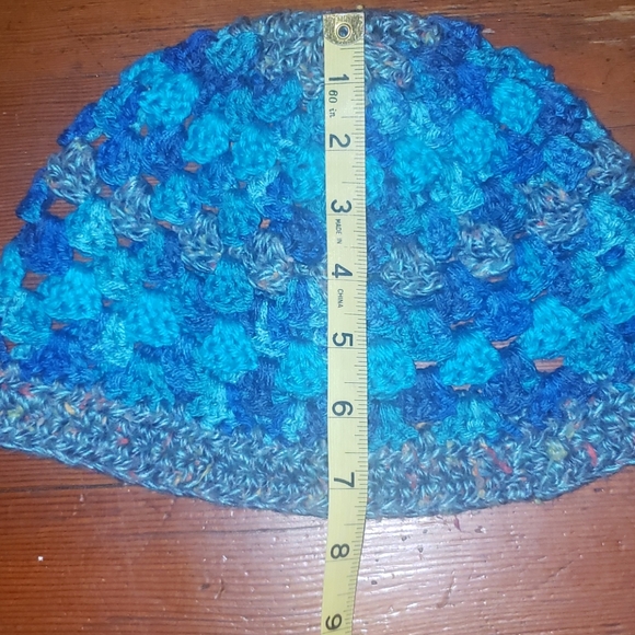 🧶 blue beanie - Picture 5 of 5